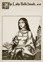 La signora Belle Isoult, illustrazione da 